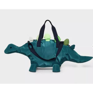 Green Stegosaurus Dinosaur Kid's Carry-on Dino Duffle Bag by Cat & Jack